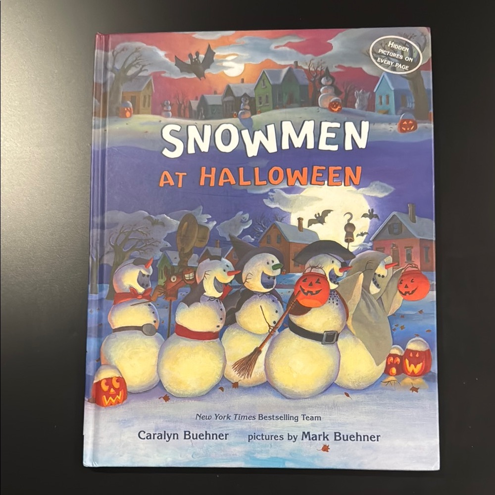 Snowmen At Halloween - Hardcover Children’s Book
